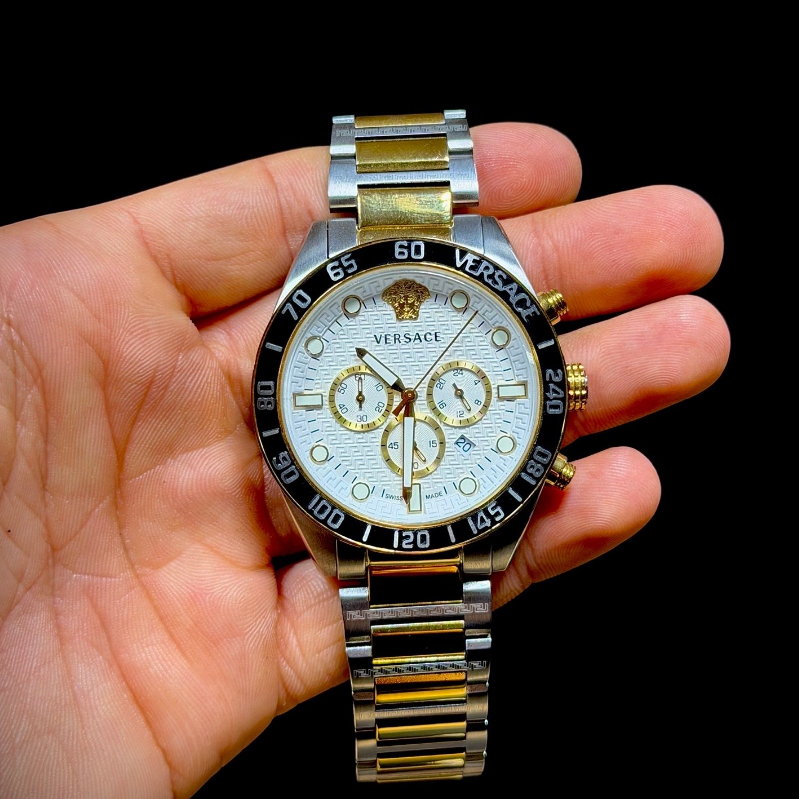versace-25 VERSACE ERKEK KOL SAATİ - Görsel 1